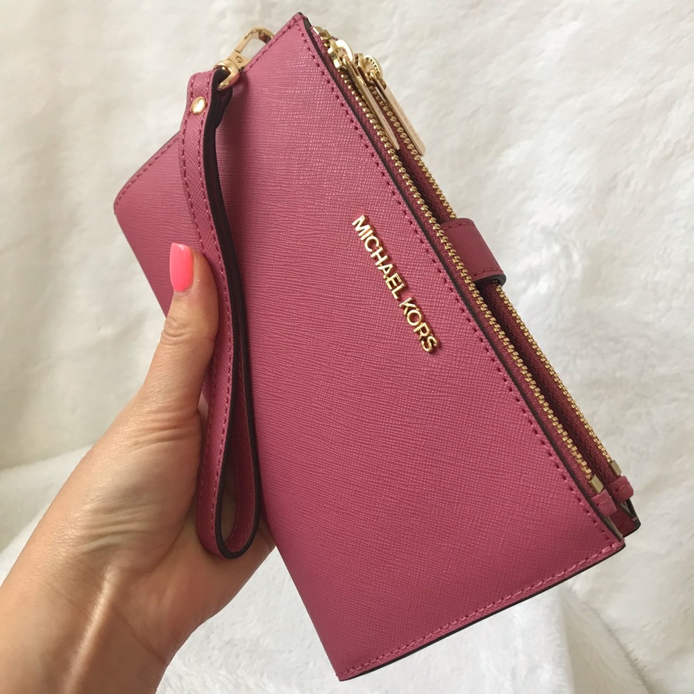 Nwt! Michael Kors Double zip Wallet